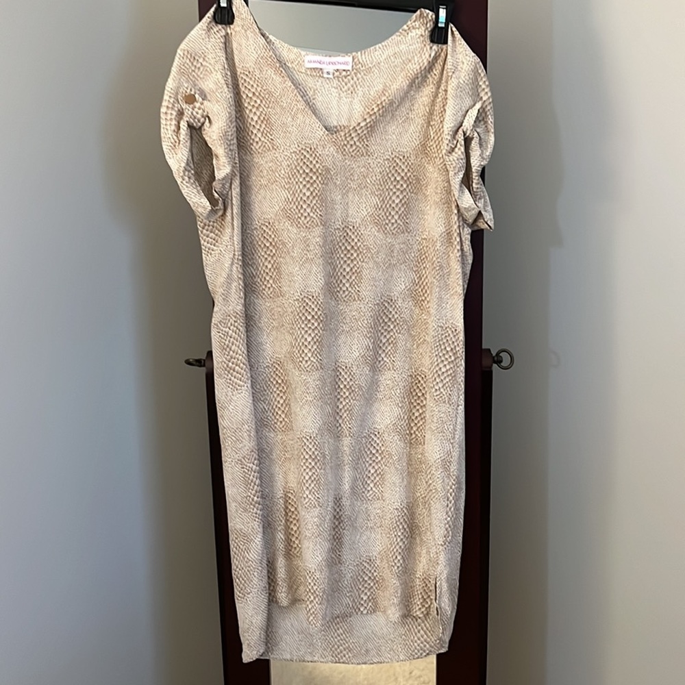 Amanda Uprichard silk slip dress, small